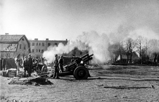 Этот день 75 лет назад: разгром группы отступающих немцев в районе Вены