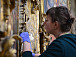 В Троицком соборе реставрируют знаменитый резной золоченый иконостас