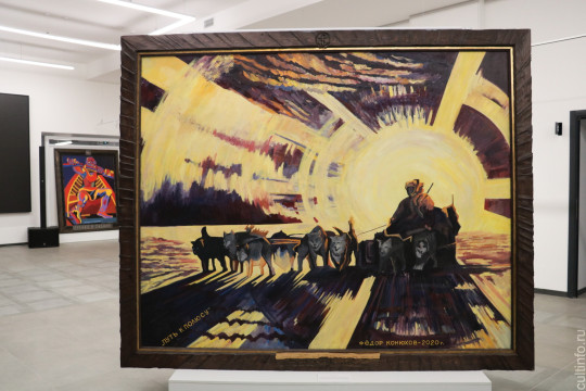 На обсуждение темы творчества и пути на фоне выставки Федора Конюхова приглашает сегодня областная картинная галерея 