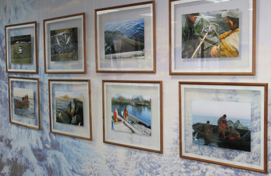 В Белозерске открылась фотовыставка «Рыболовство на Белом озере», посвященная памяти Николая Югалова