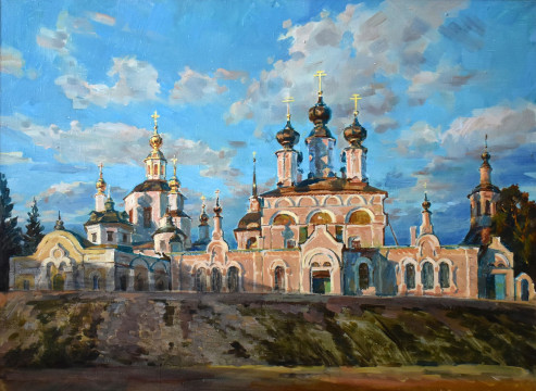 Юбилейная выставка художника Бориса Студенцова открылась в Великом Устюге