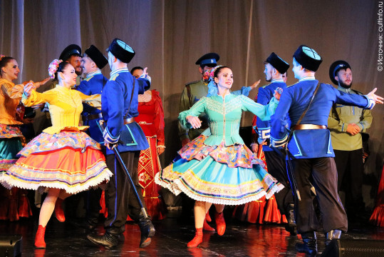 В Вологде выступил Государственный казачий ансамбль песни и танца «Ставрополье»