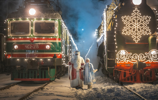 Сказочный Поезд Деда Мороза прибудет в Вологду