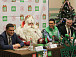 Пресс-конференция Российского Деда Мороза в Вологде