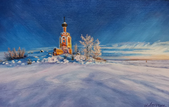  «Бескрайней России святой уголок» увидят посетители выставки Ивана Легезина