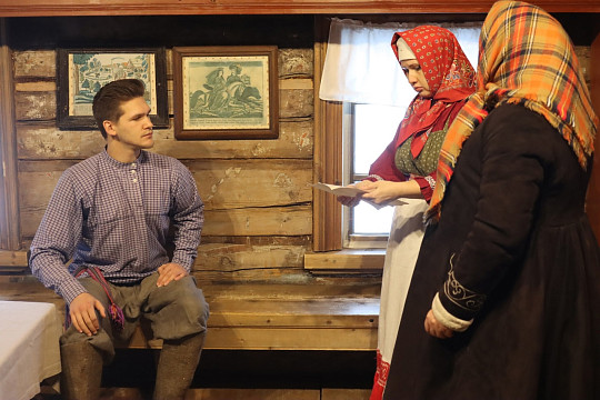 «Ученье – свет»: вологжане стали свидетелями явления музейной интерференции в музее «Семенково»
