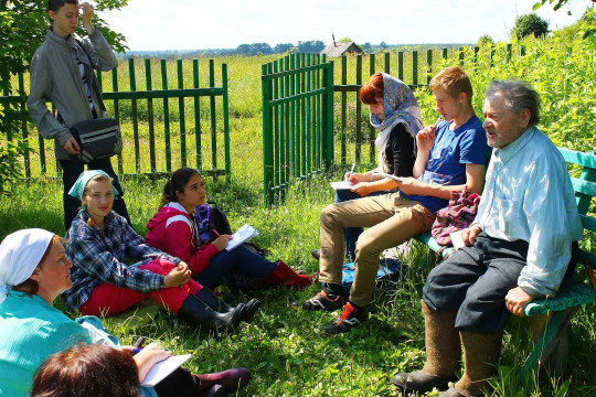 Фольклор Шекснинского района изучили школьники в рамках экспедиции «Этнограф»