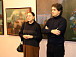 Супруга и сын художника Татьяна Алексеева и Всеволод Медведев