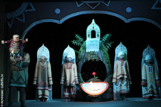Свой 78-й сезон Вологодский театр кукол «Теремок» откроет 4 октября спектаклем «Аленький цветочек»