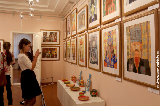 Подведение итогов конкурса детского творчества на приз Главы города Вологды, 2014 год