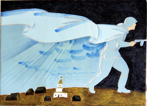 Керамика и графика сестер Шабаевых представлена на выставке «Родная земля» в Кирилло-Белозерском музее-заповеднике