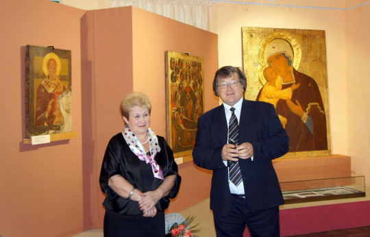 В Народном доме открылась экспозиция вологодского художника-реставратора Ольги Соколовой