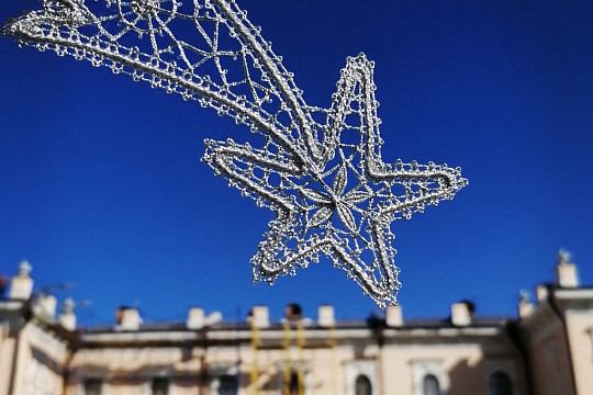 Первые кружевные звезды для масштабной акции Фестиваля кружева поступили в Вологодский музей-заповедник