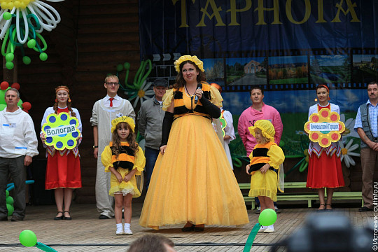 Тарнога – столица меда Вологодского края – в выходные собирает гостей