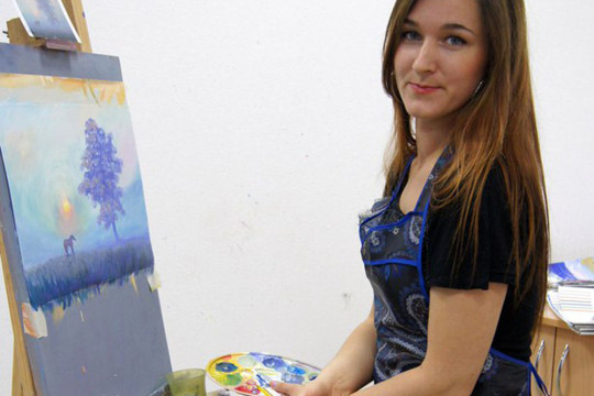 Бесплатный мастер-класс по рисованию проведет в областной библиотеке Алена Трифанова