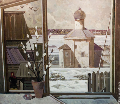Произведения, созданные художником Александром Пантелеевым в последний год жизни, увидят вологжане в его мемориальной мастерской
