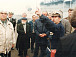 Писатель Василий Иванович Белов в составе делегации на Северном флоте, 1999 год.