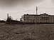 Здание мужской гимназии (бывший Странноприимный дом, будущий госуниверситет) и вид на Плац-парадную площадь. Начало ХХ века. Фото группы «Старая Вологда»