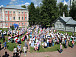 «Кружевная ассамблея» с участием 170 мастериц состоялась во дворе Вологодского кремля