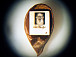 Портрет Л. Толстого в яблочном зёрнышке. Кость, масляная краска. Фото В. Дворянова