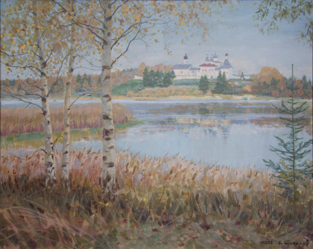 Более 100 произведений будет представлено на юбилейной выставке мастера лирического пейзажа Евгения Соколова