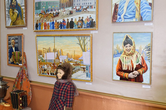  «Никольск в картинах Анатолия Щепелина» показывает Историко-мемориальный музей Яшина
