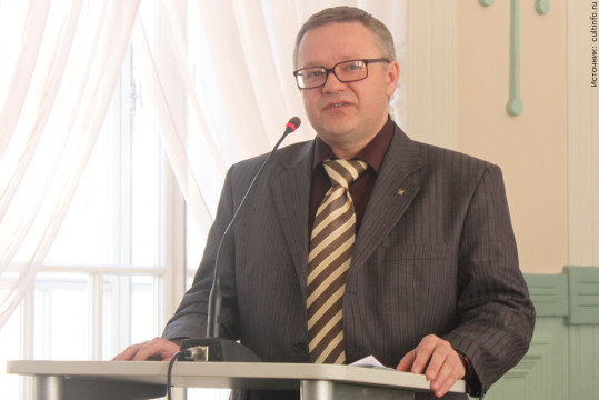 Александр Борисовский представил доклад о реставрационной деятельности в Санкт-Петербурге