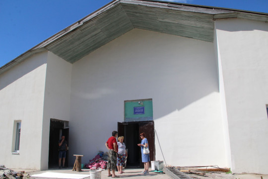Вожбальский клуб в Тотемском районе ремонтируют по программе «Сельский Дом культуры»
