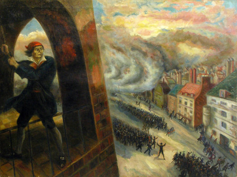 Картина Бориса Голополосова из фондов ВОКГ экспонируется в Третьяковке