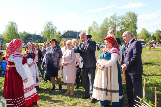 IV Межрегиональный фольклорный фестиваль «Деревня – душа России» открылся в Нюксенице