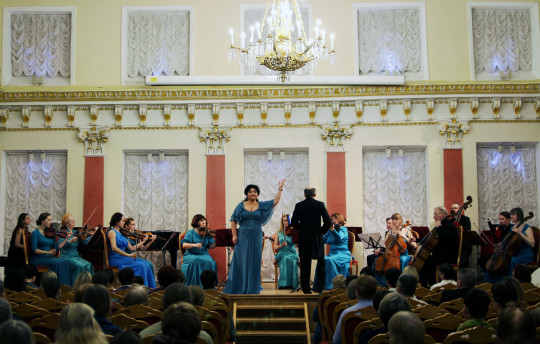 Солистка Мариинского театра Екатерина Шиманович выступила в Вологодской филармонии 