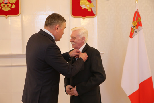 Государственные награды из рук главы региона получили представители сферы культуры Вологодской области