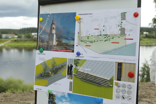 В дереве и камне: в Тотьме воплощается российско-французский проект реновации набережной Кускова 