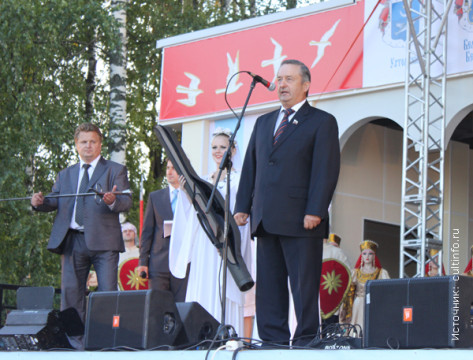 24-26 августа Белозерск отметил 1050-летний юбилей