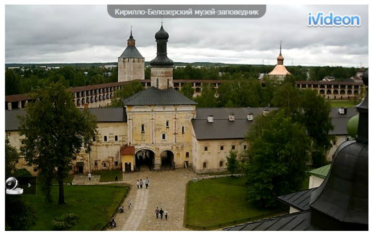 Кирилло-Белозерский музей-заповедник можно увидеть через веб-камеру