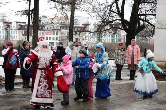 Дед Мороз и сам Петр I проведут для юных вологжан новогоднюю елку