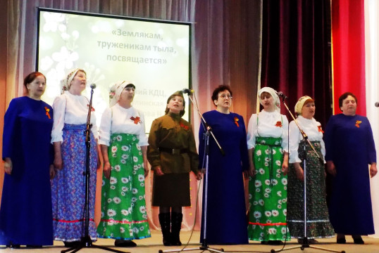 Харовские клубы ветеранов встретились на районном фестивале «Во славу победителей»