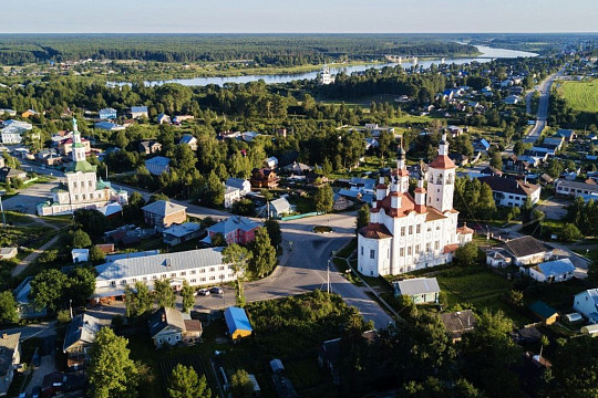 Тотьма вошла в список самых красивых городов России по версии портала Skyscanner