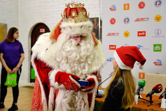 «Большое путешествие Деда Мороза» показал телеканал НТВ