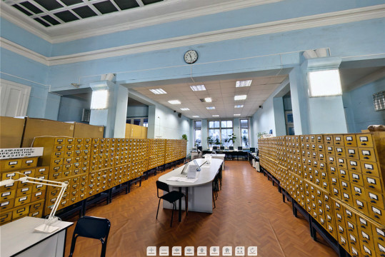 Залы областной научной библиотеки можно посетить виртуально