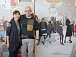 Заслуженный художник России, член-корреспондент РАХ Юрий Воронов с супругой Ниной Вороновой на открытии своей выставки