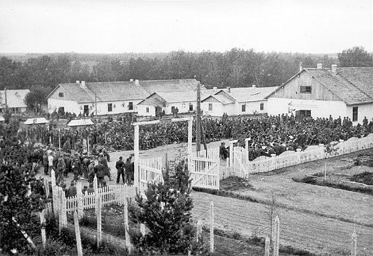 Фотодокументы Грязовецкого лагеря военнопленных № 150