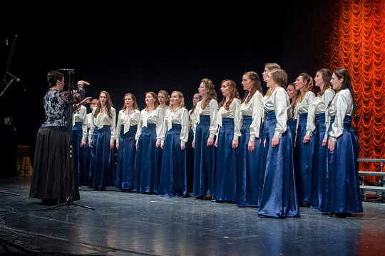 Молодежный женский камерный хор «Кантилена» с успехом выступил на Международном фестивале имени Георгия Терацуянца