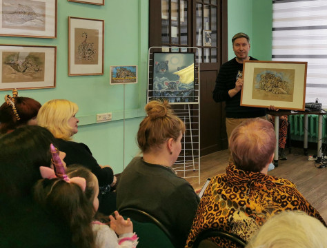 В «тигровых» тонах: выставка художника Олега Малинина «Sketching animals» открылась в Вологде