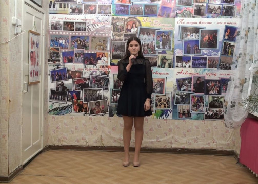 «Эта песня запала мне в душу…» Дарина Горелышева из Череповца поет для акции «Песни Победы»