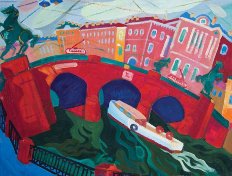 Серию городских пейзажей представит художник Андрей Осипов в галерее «Красный мост»