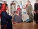 Участницы показа в платьях Татьяны Соколовой