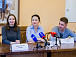 Артисты Воронежского ТЮЗа на пресс-конференции