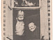 Вырезка из газеты с фотографией писателя Василия Ивановича Белова с матерью Анфисой Ивановной Беловой 1980-е
