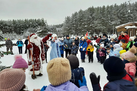 Новогодние и рождественские праздники в  округах и районах Вологодской области